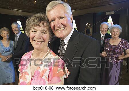Senior couples on the dance floor. View Large Photo Image Stock Photo - Senior couples on the dance floor.. Fotosearch