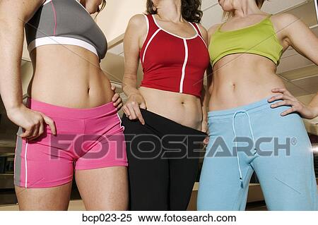 Stock Photography - Three female bodies. Fotosearch