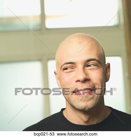 Portrait of a young man with a buzz cut View Large Photo Image Stock Image - Portrait of a young man with a buzz cut. Fotosearch