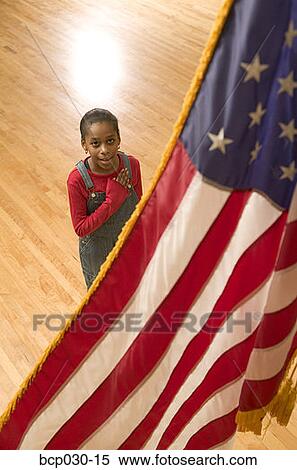 Girl reciting the pledge of allegiance View Large Photo Image Stock Photography - Girl reciting the pledge of allegiance. Fotosearch