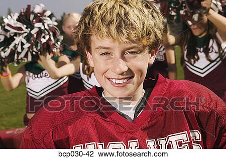 Portrait of a young football player View Large Photo Image Stock Image - Portrait of a young football player. Fotosearch