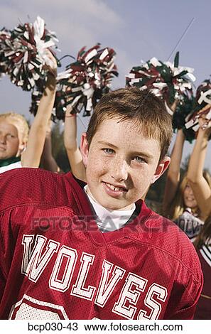 Portrait of a young football player View Large Photo Image Stock Image - Portrait of a young football player. Fotosearch