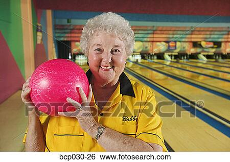 Portrait of female bowler View Large Photo Image Stock Photograph - Portrait of female bowler. Fotosearch