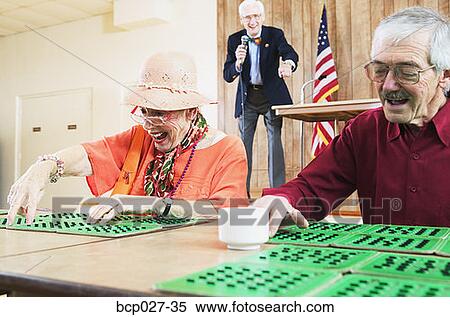 Elderly bingo players View Large Photo Image Stock Photography - Elderly bingo players. Fotosearch