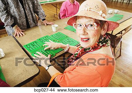 Female bingo player View Large Photo Image Picture - Female bingo player. Fotosearch