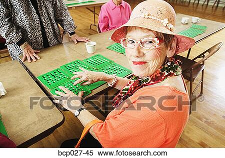 Female bingo player View Large Photo Image Stock Photography - Female bingo player. Fotosearch