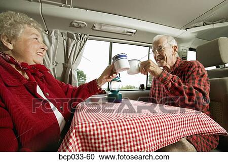 Senior couple enjoying the morning View Large Photo Image Stock Image - Senior couple enjoying the morning. Fotosearch