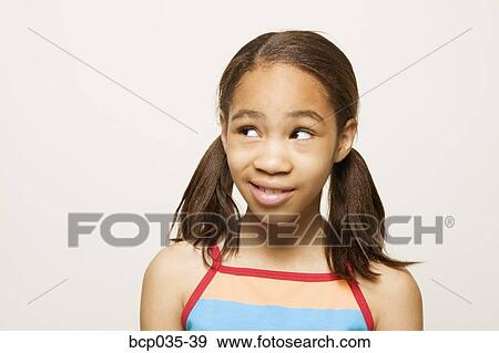 Girl rolling eyes View Large Photo Image Stock Photo - Girl rolling eyes. Fotosearch