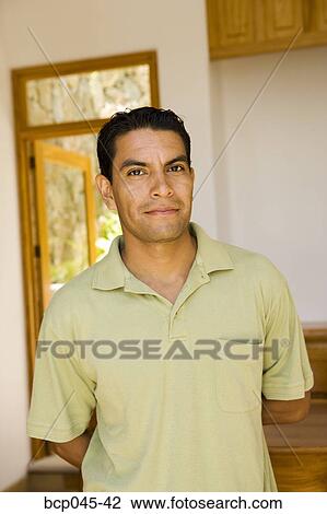 Stock Image - Portrait of an attractive man. Fotosearch