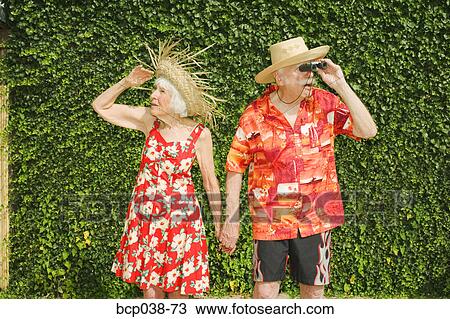 Senior sightseeing couple View Large Photo Image Stock Image - Senior sightseeing couple. Fotosearch
