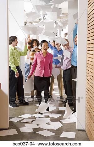 Happy business colleagues celebrating View Large Photo Image Picture - Happy business colleagues celebrating. Fotosearch