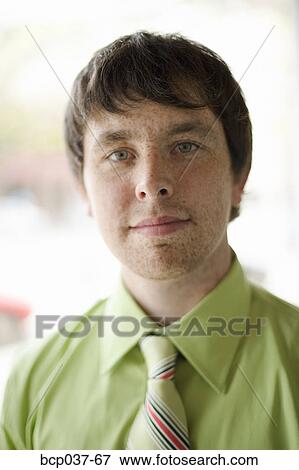 Portrait of male office worker View Large Photo Image Stock Photo - Portrait of male office worker. Fotosearch