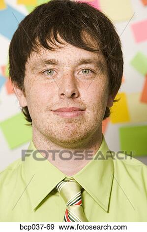 Portrait of male office worker View Large Photo Image Stock Photo - Portrait of male office worker. Fotosearch