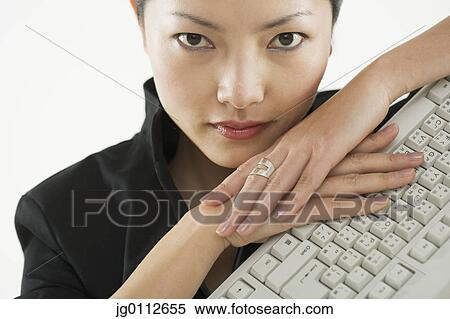 Portrait of a mid adult woman View Large Photo Image Stock Photography - Portrait of a mid adult woman. Fotosearch