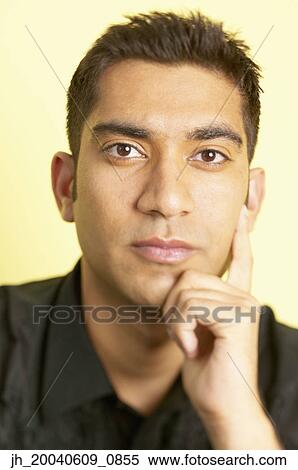 Stock Photography - Portrait of a young woman. Fotosearch