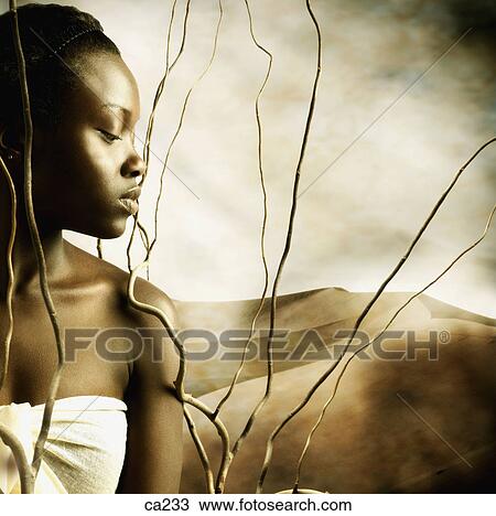 Young woman with her eyes closed View Large Photo Image Stock Image - Young woman with her eyes closed. Fotosearch