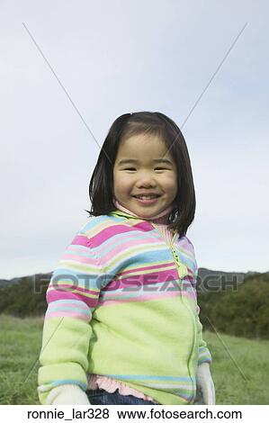 Portrait of a girl smiling View Large Photo Image Stock Photo - Portrait of a girl smiling. Fotosearch