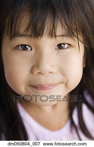 Close up portrait of girl View Large Photo Image Stock Photo - Close up portrait of girl. Fotosearch