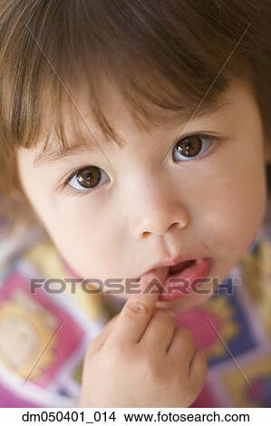 Close up portrait of young girl View Large Photo Image Picture - Close up portrait of young girl. Fotosearch