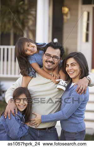 Portrait of family View Large Photo Image Stock Photo - Portrait of family. Fotosearch - Search Stock Images, Mural Photographs, Pictures, and Clipart Photos
