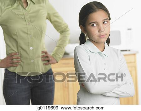 Daughter ignoring her mother View Large Photo Image Stock Photo - Daughter ignoring her mother. Fotosearch