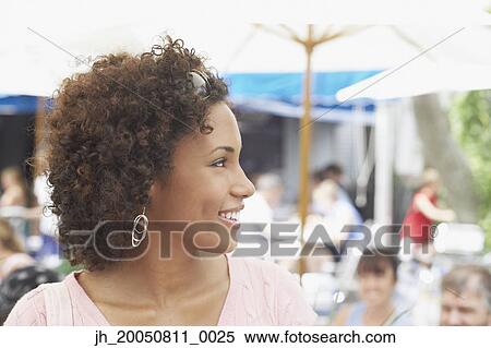 Young womanÌs profile View Large Photo Image Stock Photography - Young womanÌs profile. Fotosearch