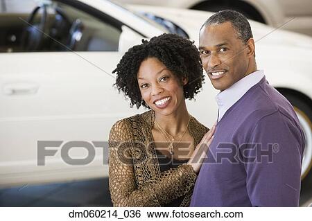 Stock Photograph - Couple smiling. Fotosearch
