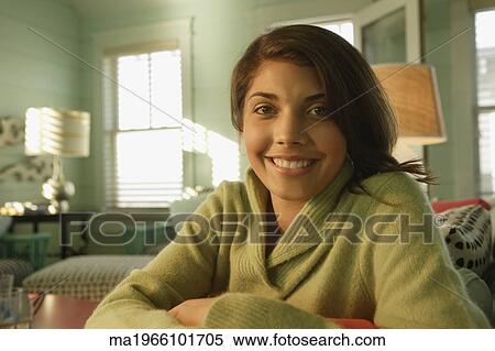 Woman smiling View Large Photo Image Stock Photography - Woman smiling. Fotosearch