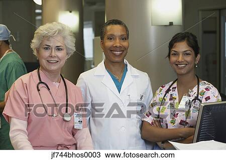 African female doctor with female nurses, Bethesda, Maryland, United States View Large Photo Image Stock Image - African female doctor with female nurses, Bethesda, Maryland, United States. Fotosearch