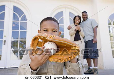 African American boy with baseball and glove View Large Photo Image Stock Image - African American boy with baseball and glove. Fotosearch