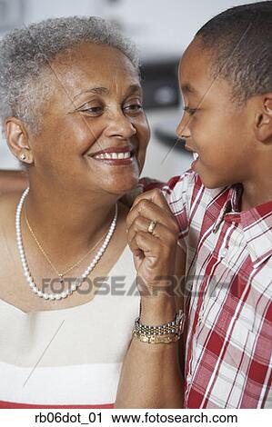 African American grandmother and grandson View Large Photo Image Stock Image - African American grandmother and grandson. Fotosearch