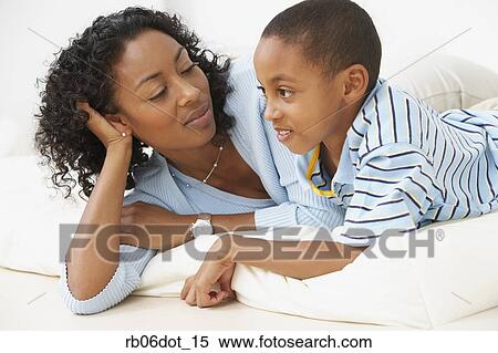African American mother and young son View Large Photo Image Stock Photography - African American mother and young son. Fotosearch