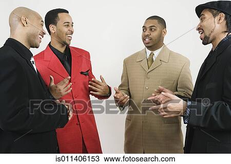 Group of African American businessmen laughing View Large Photo Image Stock Image - Group of African American businessmen laughing. Fotosearch