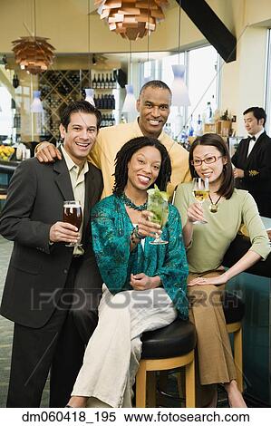 Group of friends at bar View Large Photo Image Stock Photography - Group of friends at bar. Fotosearch