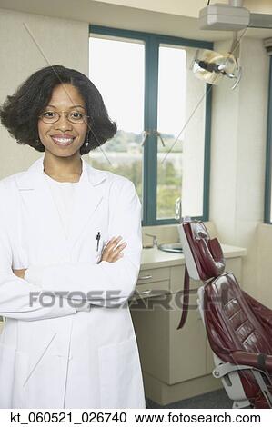 African female dentist smiling View Large Photo Image Stock Image - African female dentist smiling. Fotosearch