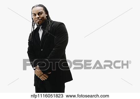 Portrait of African businessman with hands clasped View Large Photo Image Stock Image - Portrait of African businessman with hands clasped. Fotosearch