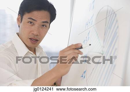 Asian businessman writing on whiteboard View Large Photo Image Stock Image - Asian businessman writing on whiteboard. Fotosearch