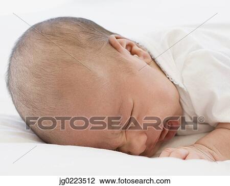 Close up of newborn baby crying View Large Photo Image Stock Image - Close up of newborn baby crying. Fotosearch