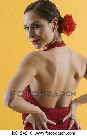 Stock Photograph - Hispanic female dancer. Fotosearch