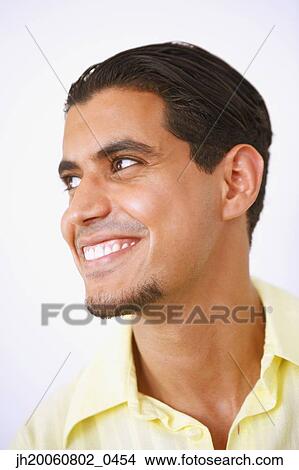 Close up of Egyptian man smiling View Large Photo Image Picture - Close up of Egyptian man smiling. Fotosearch