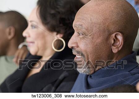 Profile of senior African couple View Large Photo Image Stock Photo - Profile of senior African couple. Fotosearch