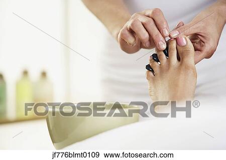 Woman receiving spa treatment View Large Photo Image Stock Photo - Woman receiving spa treatment. Fotosearch
