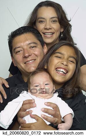 Portrait of Hispanic family View Large Photo Image Stock Image - Portrait of Hispanic family. Fotosearch