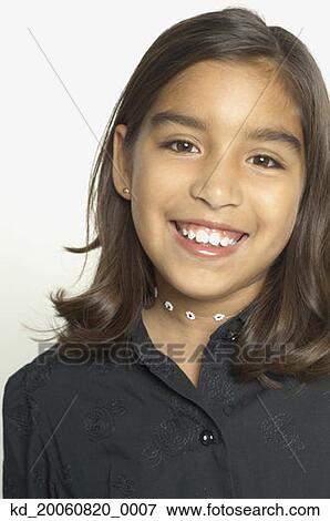 Portrait of Hispanic girl View Large Photo Image Stock Photo - Portrait of Hispanic girl. Fotosearch