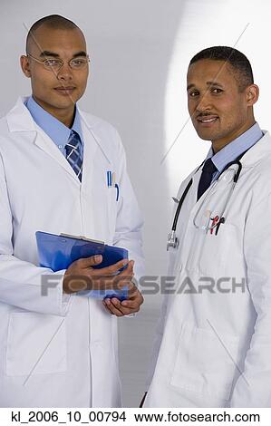 Picture - Portrait of multi-ethnic doctors. Fotosearch