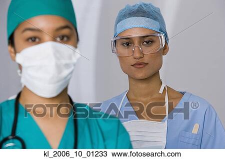 Portrait of multi-ethnic doctors View Large Photo Image Stock Image - Portrait of multi-ethnic doctors. Fotosearch