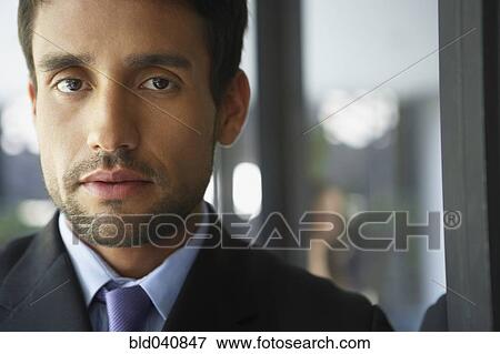 Stock Photo - Close up of South American businessman. Fotosearch