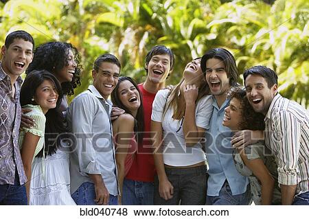 South American friends laughing View Large Photo Image Stock Photo - South American friends laughing. Fotosearch