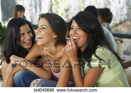 South American women laughing View Large Photo Image Stock Photo - South American women laughing. Fotosearch