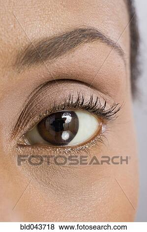 Pictures of Close up of African American woman's eye bld043718 - Search ...